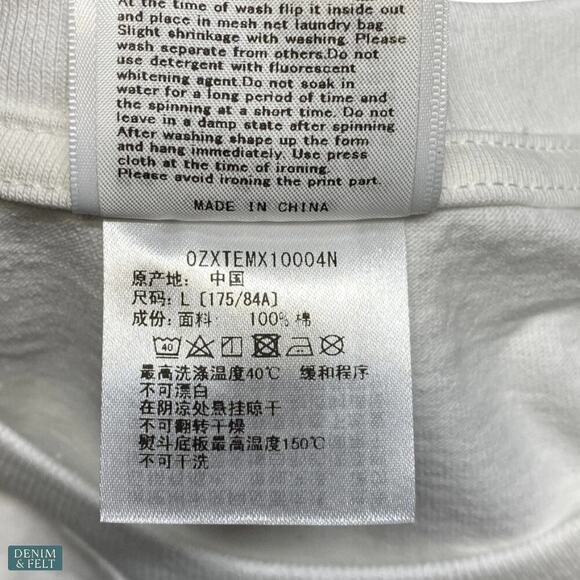 BAPE ABC Camo College Milo Tee White × Blue Men’s Size Medium NWT/NEW!! - Picture 12 of 16